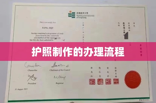 苍梧护照制作的办理流程