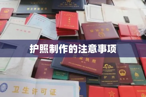 苍梧护照制作的注意事项
