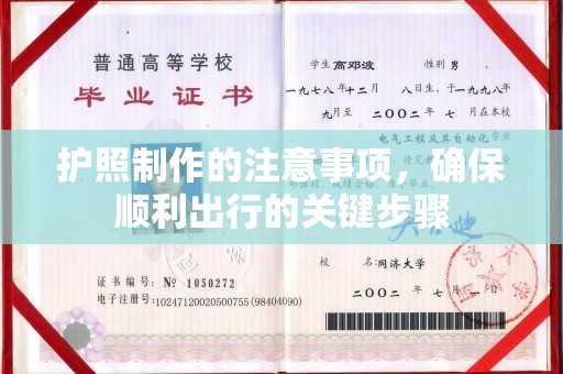 苍梧护照制作的注意事项，确保顺利出行的关键步骤