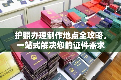 苍梧护照办理制作地点全攻略，一站式解决您的证件需求