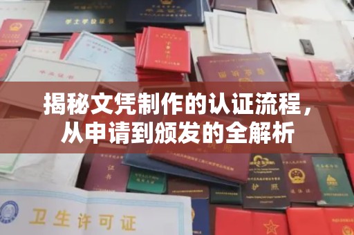 苍梧揭秘文凭制作的认证流程，从申请到颁发的全解析