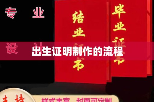 苍梧出生证明制作的流程