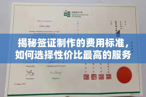 苍梧揭秘签证制作的费用标准，如何选择性价比最高的服务？