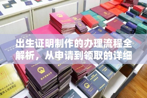 苍梧出生证明制作的办理流程全解析，从申请到领取的详细指南
