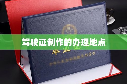 苍梧驾驶证制作的办理地点