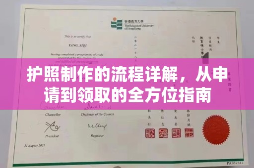 苍梧护照制作的流程详解，从申请到领取的全方位指南