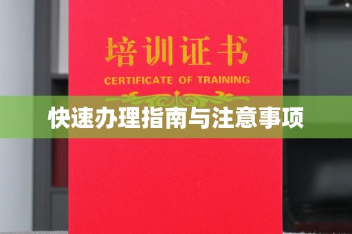 苍梧快速办理指南与注意事项